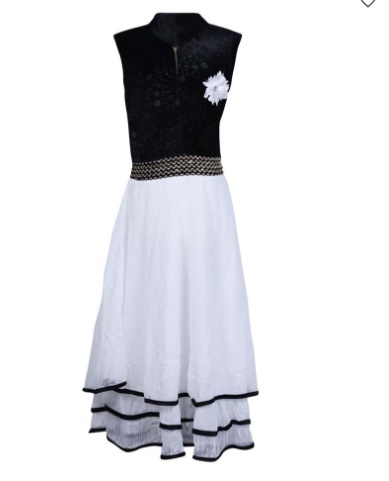 India Desire : Snapdeal Steal Deal : Buy Crazeis Black Net Party Wear Dress For Girls At Rs 133 Only